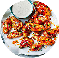 SOUTH SPECIAL CHICKEN WINGS *4