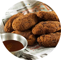 AMMA's SPECIAL MEAT CUTLET chicken/beef * 2